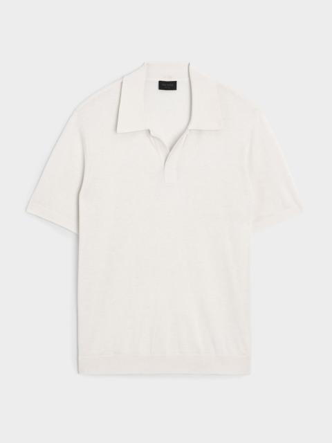 TODD SNYDER Silk-Cashmere Montauk Sweater Polo