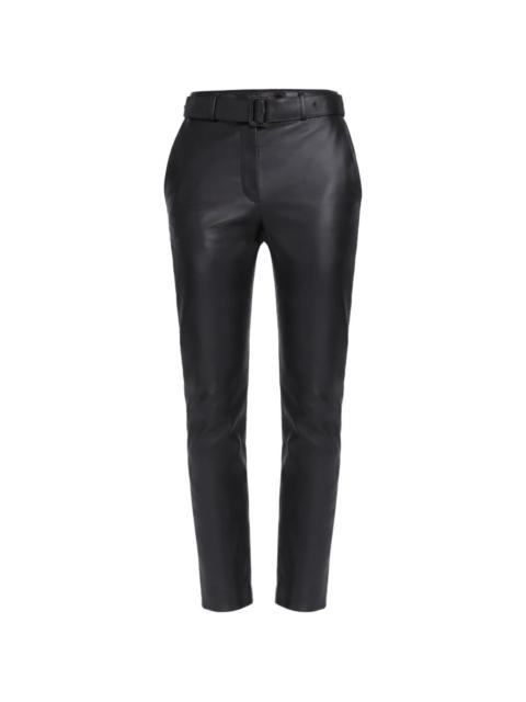 ELIE SAAB leather trousers