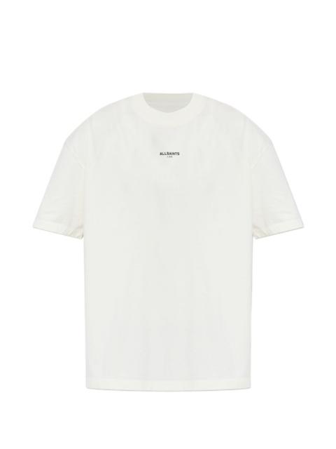 ALLSAINTS Mikro printed-logo T-shirt