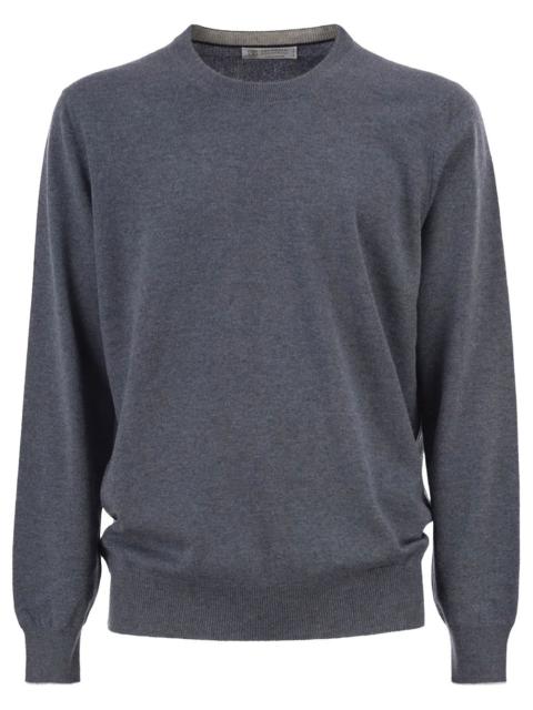 Brunello Cucinelli CREW NECK CASHMERE SWEATER