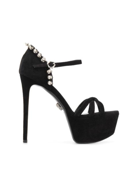 PHILIPP PLEIN stud-embellished platform sandals