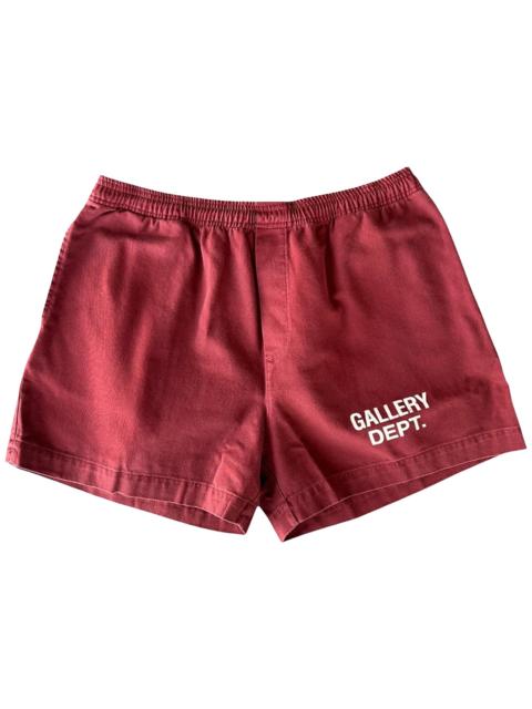 GALLERY DEPT. Logo Zuma Shorts "Red / White" QV0CELVT