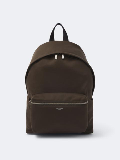 SAINT LAURENT Canvas backpack