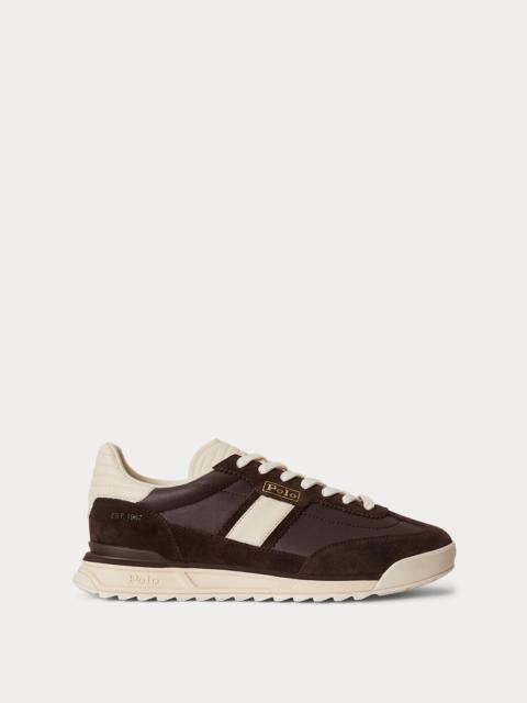 Polo Ralph Lauren Varick Leather-Suede Sneaker