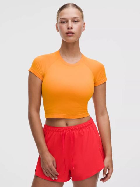 lululemon Swiftly Tech Cropped Short-Sleeve Shirt 2.0