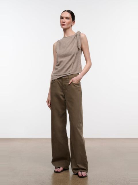 STAUD STAUD GUS RELAXED JEAN 30 GREIGE
