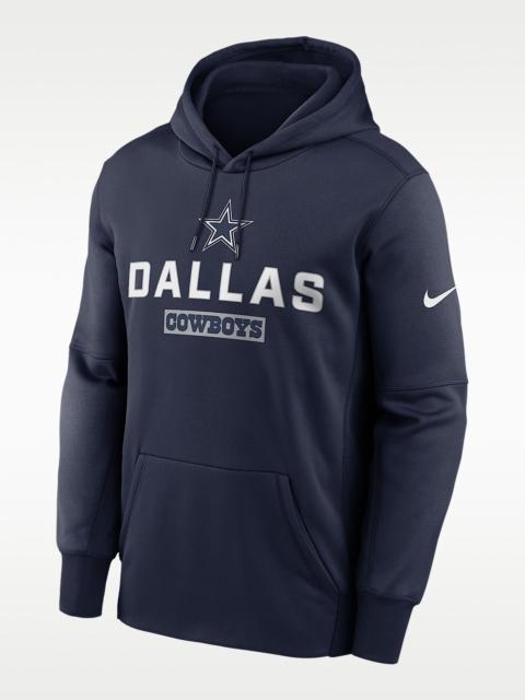 Nike Dallas Cowboys Toss Sweep Men’s Nike Therma NFL Pullover Hoodie