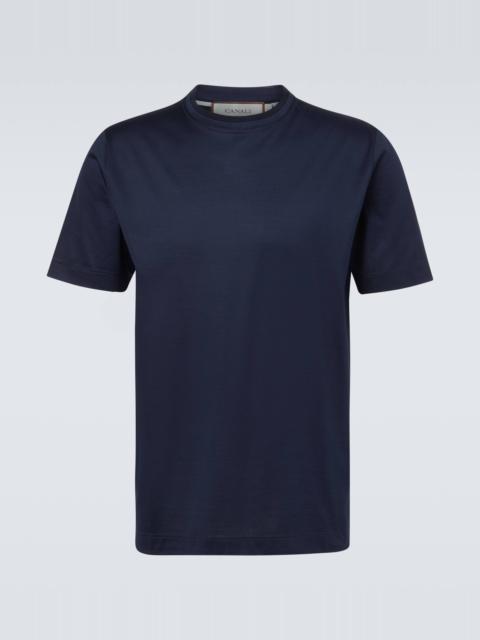 Canali Cotton lisle T-shirt