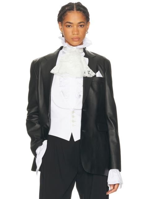 Ralph Lauren Eli Leather Blazer