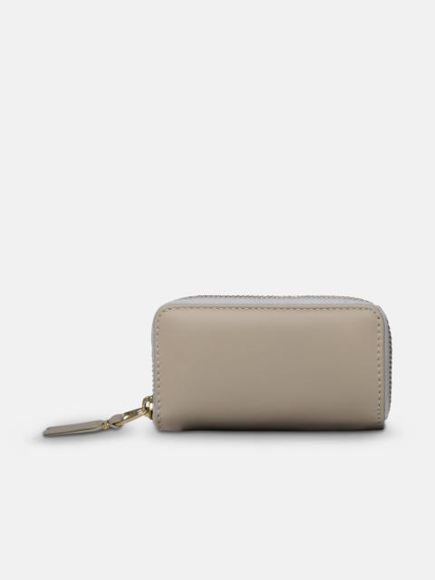 IVORY LEATHER PURSE