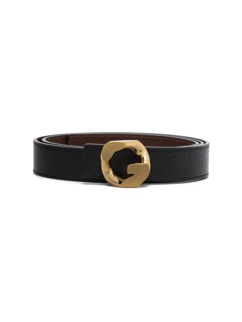 Givenchy G buckle reversible belt