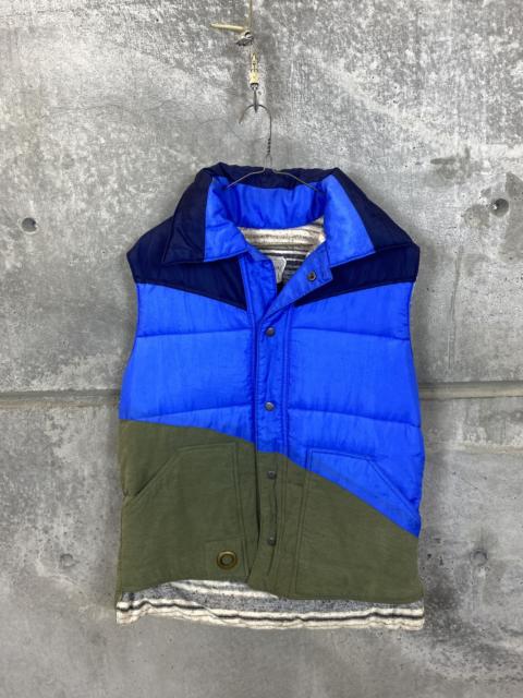 Greg Lauren Greg Lauren Sample Duffel Mixed Puffy Flight Vest