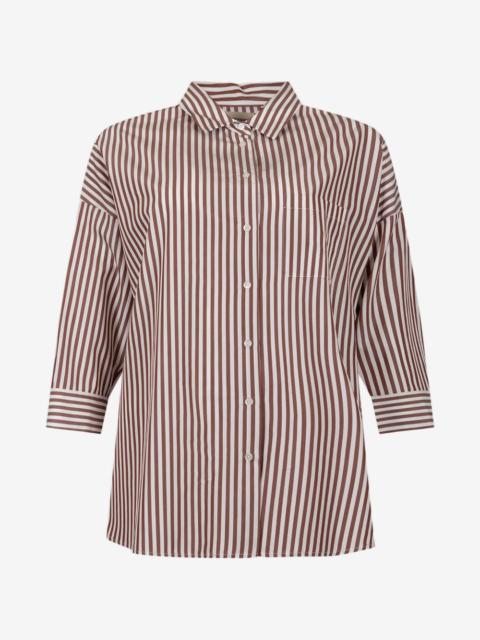 WEEKEND Max Mara striped cotton shirt