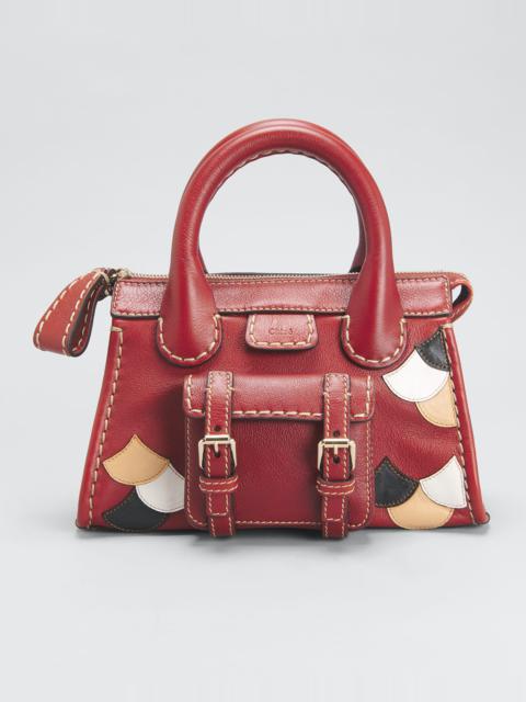 Edith Mini Scalloped Top-Handle Bag