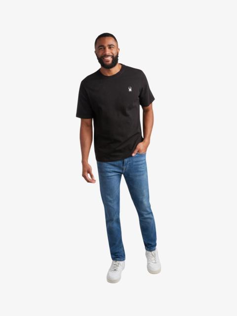 SPYDER Men's Short Sleeve Mountain Tee - Black
