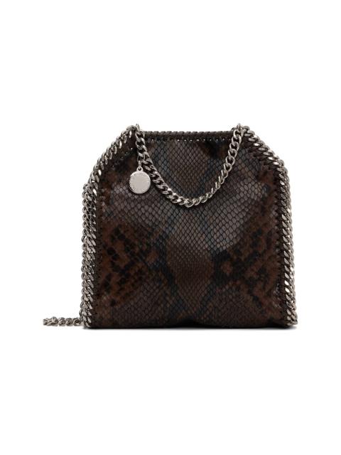 Stella McCartney Brown Falabella Snake Mini Tote Bag