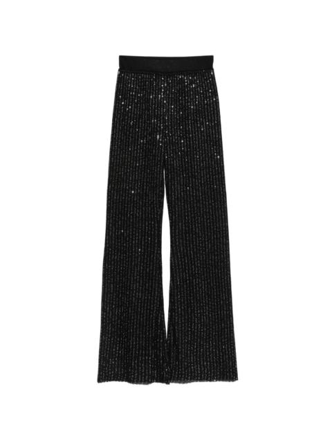 Missoni embellished wide palazzo pants
