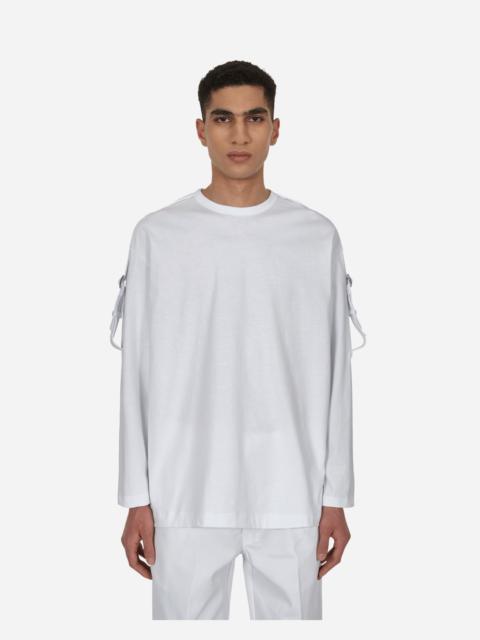 Comme des Garçons SHIRT Buckle Longsleeve T-Shirt White