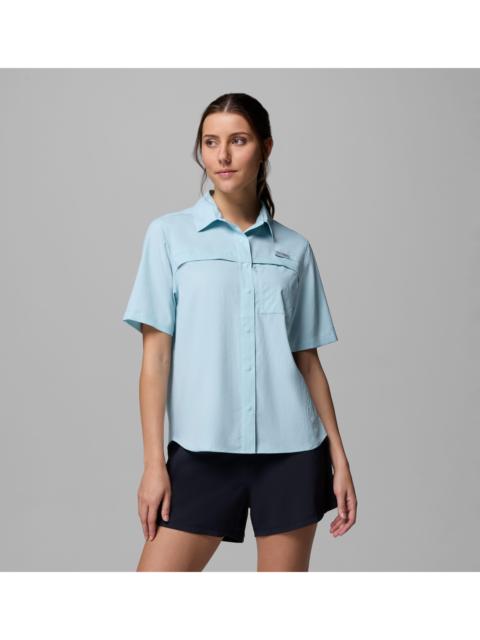 Columbia Women's PFG Castback Woven Short Sleeve Shirt