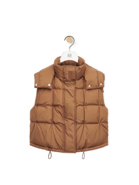 Loewe Puffer vest in nylon