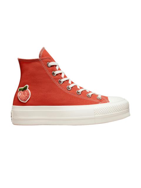 Converse Wmns 척 Taylor 모든 스타 리프트 플랫폼 높은 '복숭 이름 *