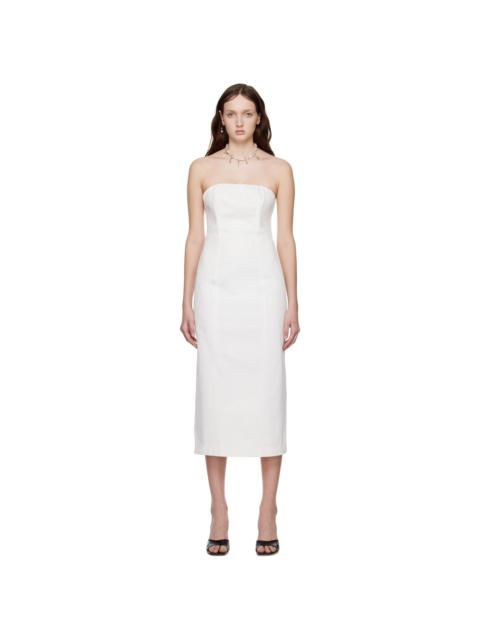 White Daniela Midi Dress