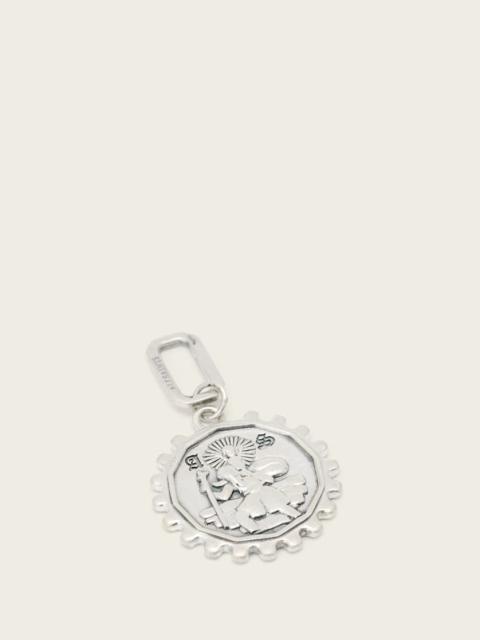 ALLSAINTS LARGE COIN STERLING SILVER PENDANT CHARM