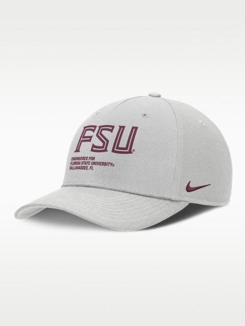 Nike Florida State On-Field Primetime Rise Men's Nike College Adjustable Hat