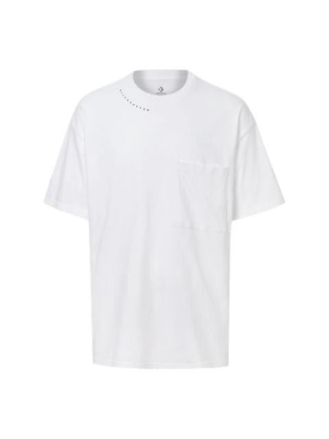 Converse Converse FW20 Basic Round Neck Short Sleeve Couple Style 'White' 10021417-102