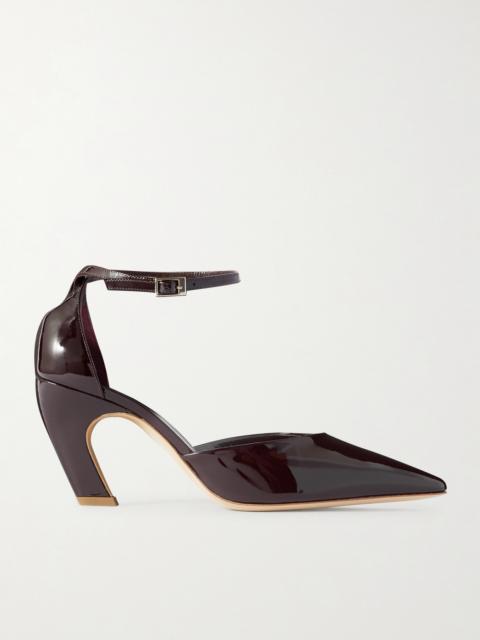 LE MONDE BÉRYL Victoria Patent-leather Pumps