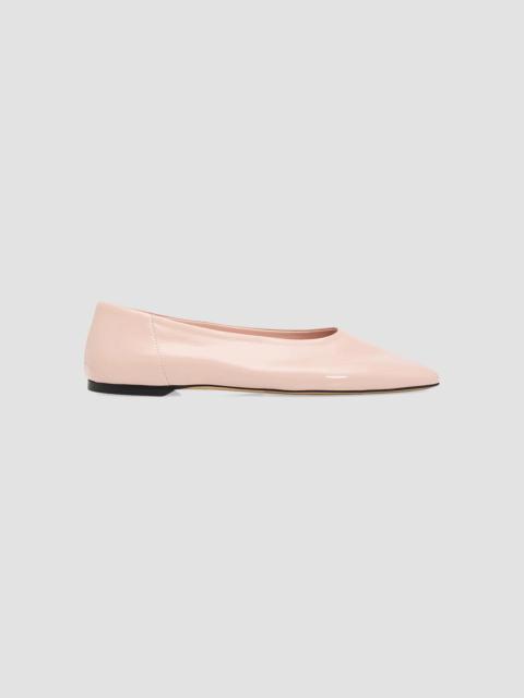 TOTEME Women's Leather Ballet Flats - Flamingo