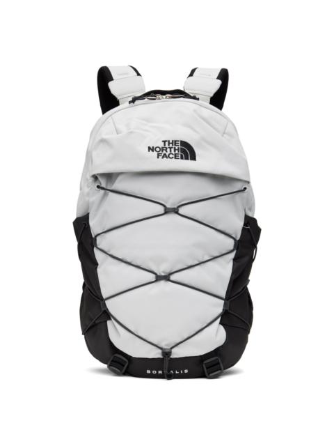 The North Face Gray Borealis Backpack