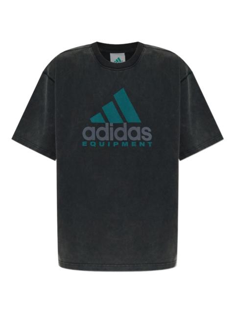 adidas Equipment logo-print cotton T-shirt
