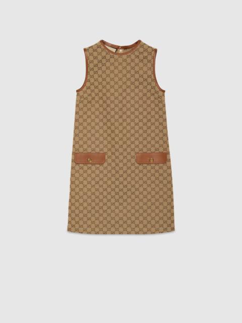 GUCCI GG canvas dress