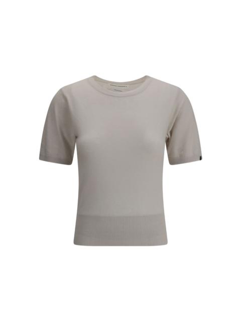 extreme cashmere logo-tag T-shirt