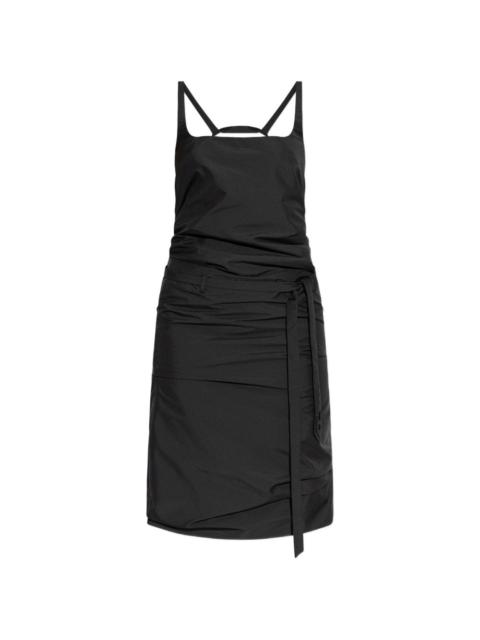 Diesel tie belt dress