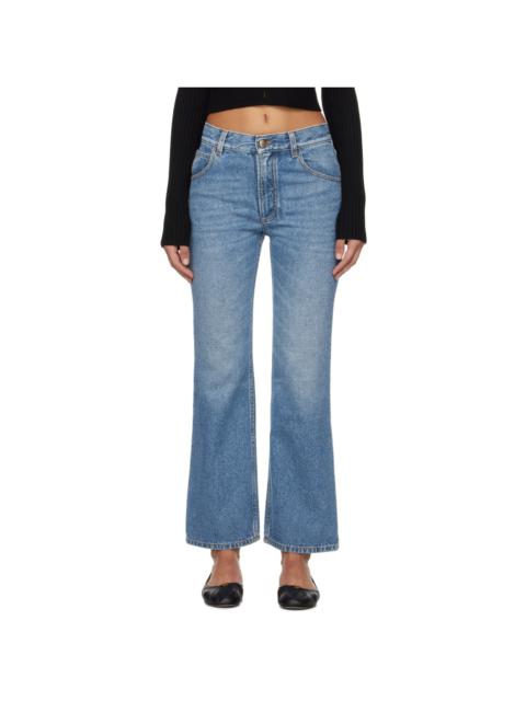 Chloé Blue Merapi Flare Jeans