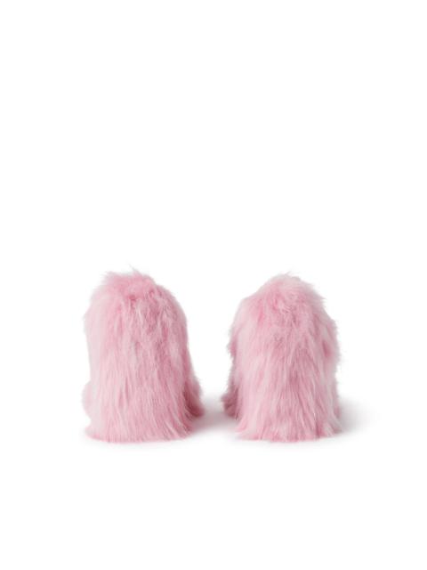 MSGM Faux fur Decolletes
