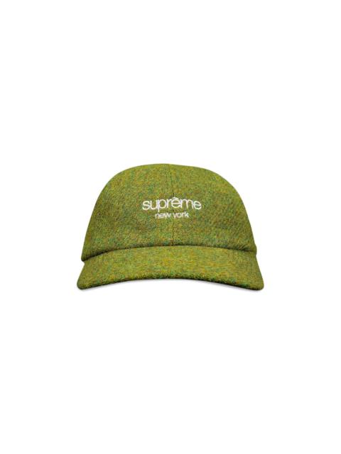 Supreme Harris Tweed Classic Logo 6-Panel 'Olive'