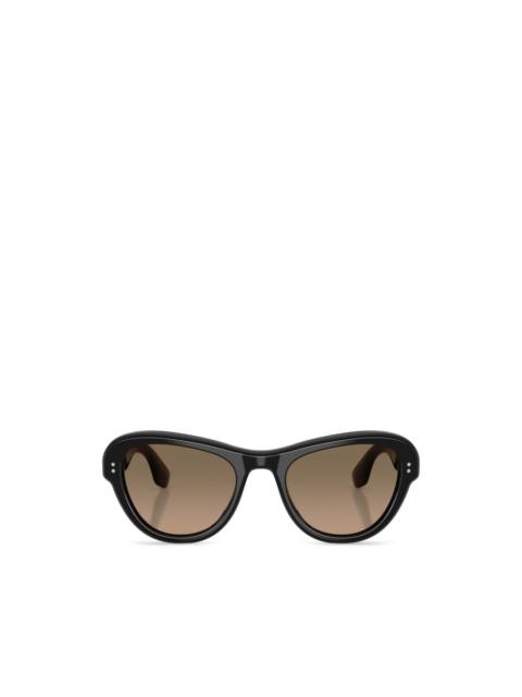 Oliver Peoples Encina geometric-frame sunglasses