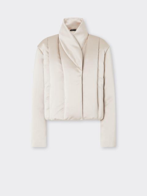 Ferrari Padded Duchesse Satin Blouson