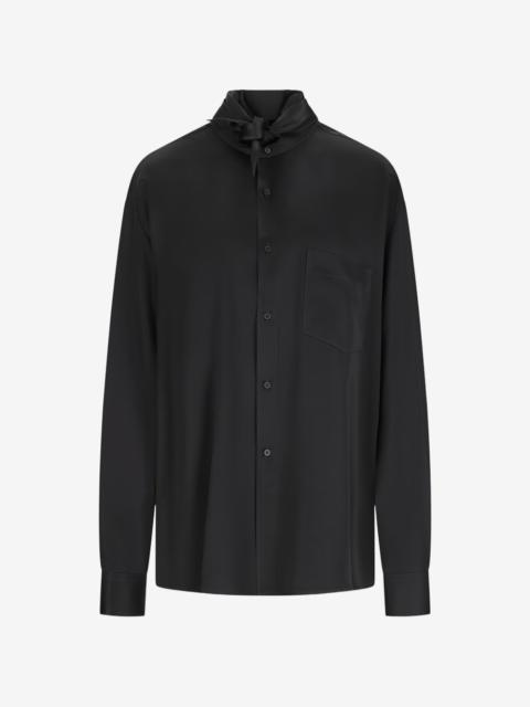 DARKPARK Meg detachable-foulard shirt