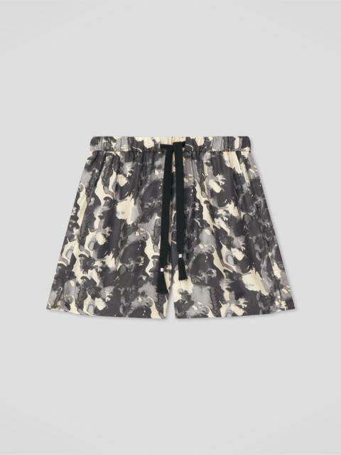 Nanushka Twill Silk Shorts