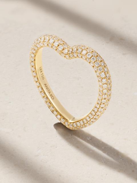 ANITA KO 18-karat Gold Diamond Ring