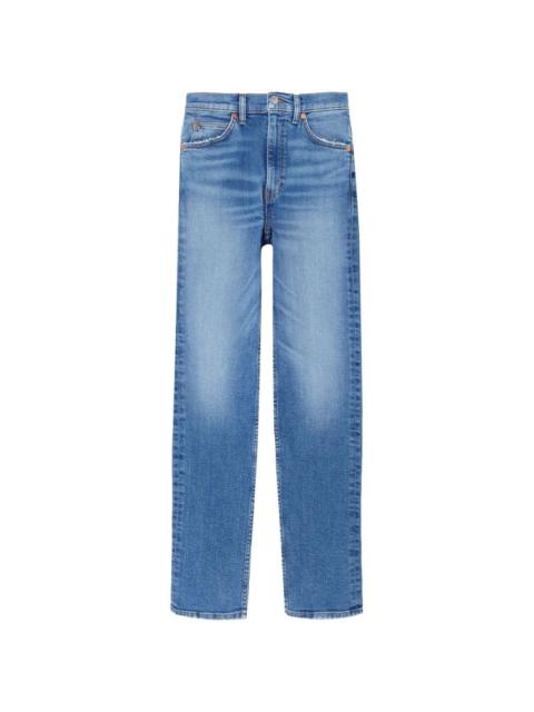 【関税込み】Re/Done ブルー 70s Cigarette ジーンズ Re/Done Blue 70s Cigarette Jeans - Pants - BeyondStyle