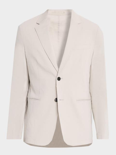 Theory Men's Organic Linen Single-Breasted Blazer