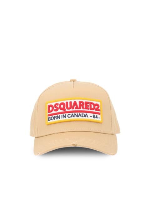 DSQUARED2 logo patch cap