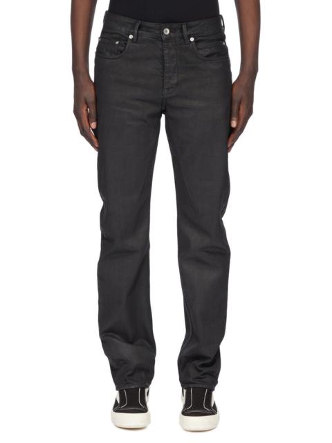 Rick Owens DRKSHDW wax-coated jeans