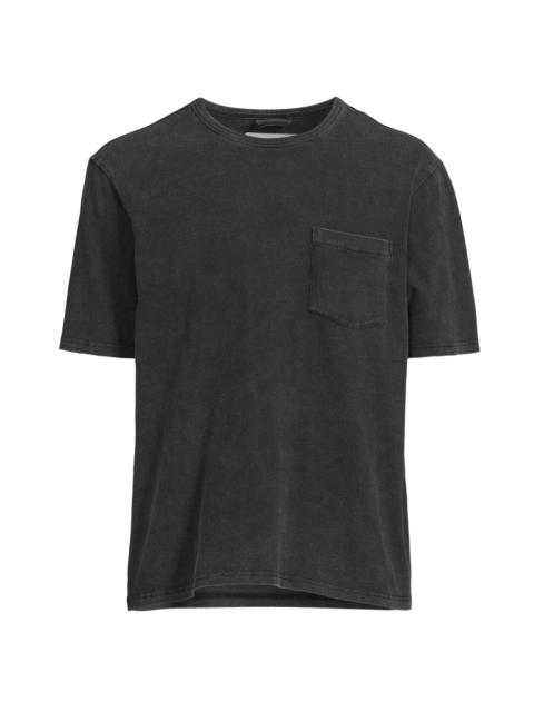 Corridor Men's Cotton Pocket T-Shirt - Black