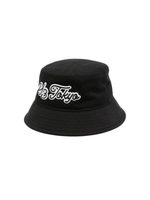 Y-3 logo-embroidered bucket hat